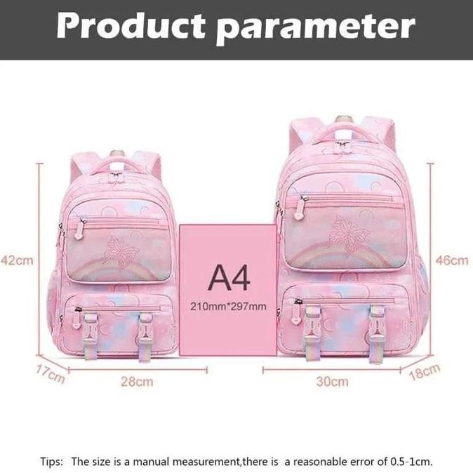 

Spesial Tas Anak Sekolah Model Kulkas/Ransel Sekolah Anak Perempuan Anti Air