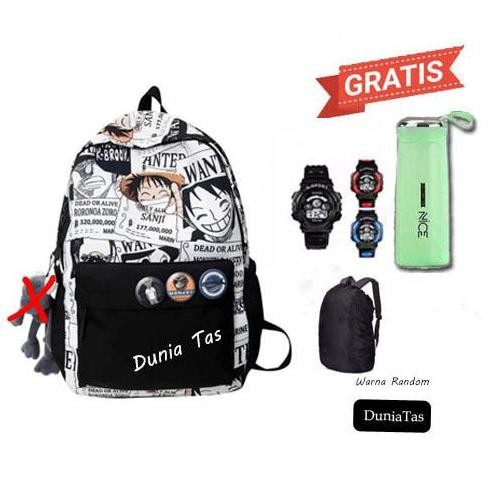 

Terjangkau Tas Ransel Sekolah Anak Sd Laki Laki Lufy Set Premium Terbaru