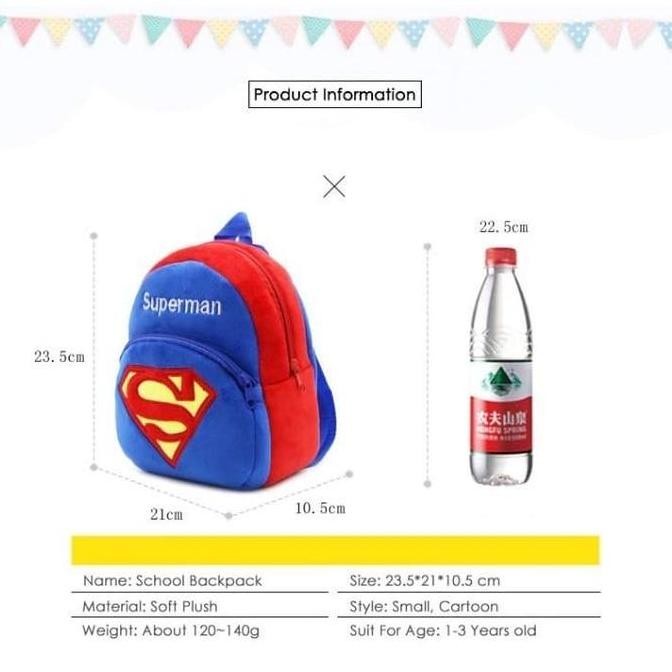 

Miliki Tas Backpack Anak, Ransel Boneka Karakter Kartun, School Bag My Melody