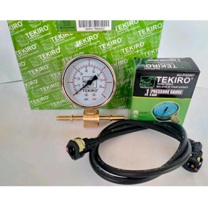 Full Set Tekiro Fulpam Alat Ukur Tekanan Bahan Bakar Fuel Pump