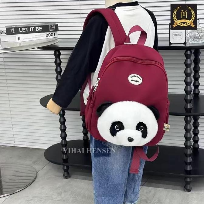 

Miliki Tas Ransel Anak Karakter Panda Unisex Import Fashion Paud/Tk Yh381 - Backpack, Sekolah