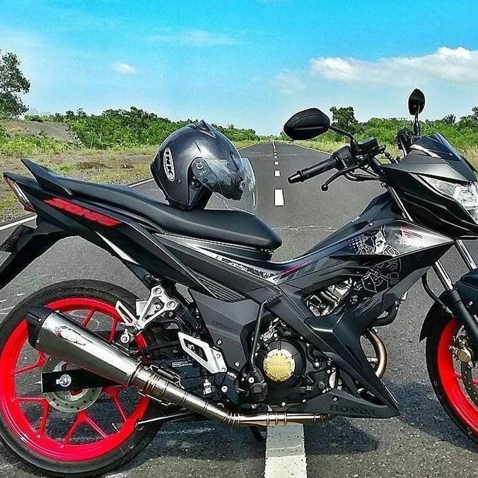 Knalpot CREAMPIE Stainless CR1 Sonic Std 100% Asli