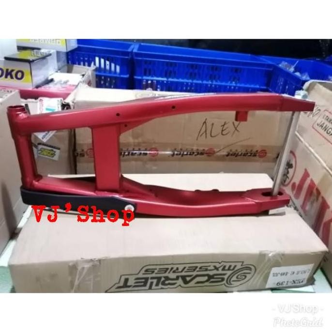Swing Arm Crf 150 Scarlet Racing Mxseries / Sasis Crf 150 /Lengan Ayun