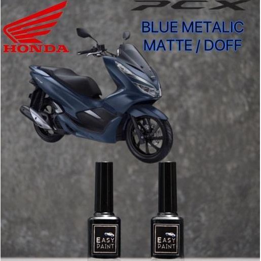 Cat Oles Motor Royal Blue Matte Doff Honda PCX Biru Metalik Dof 15ml