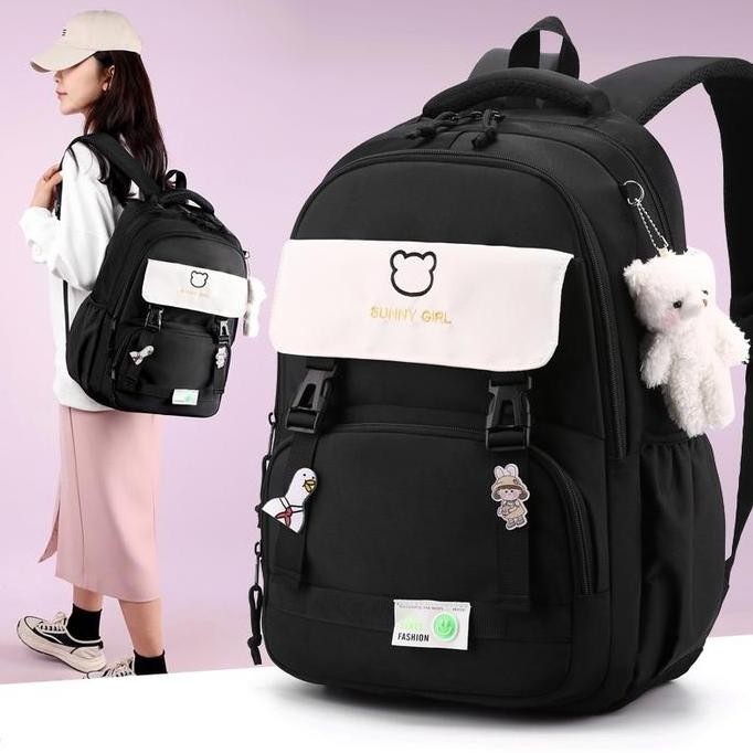 

Diskon Importshop Tas Ransel Anak Perempuan Import Motif Bunny Girl Kualitas Import Sudah Dapat Gantungan Boneka Fashion