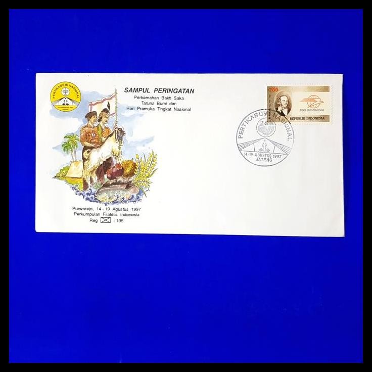 

TERMURAH PRANGKO INDONESIA. SAMPUL PERINGATAN PERKEMAHAN BAKTI SAKA TARUNA BUMI !!!!!!