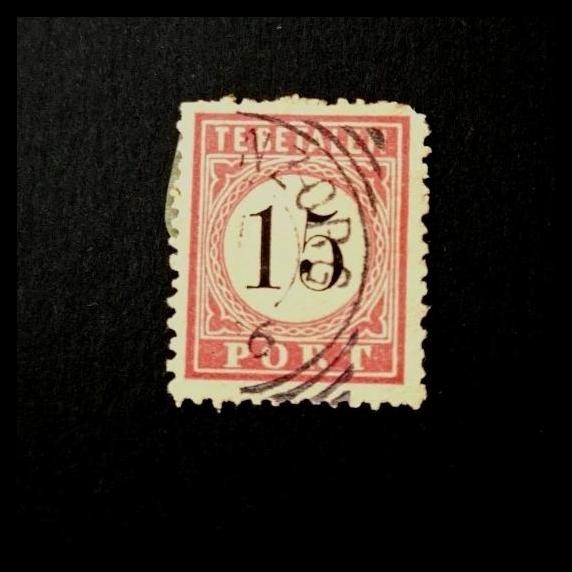 

HOT DEAL PRANGKO NED INDIE. PORTO NP-2 1882. 15 CENT. USED !!!!!!