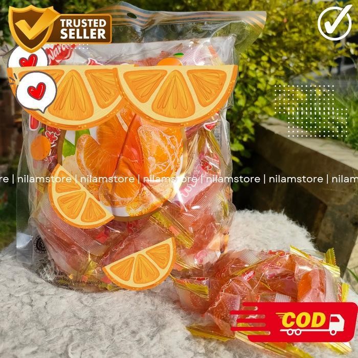 

Cri Naraya Permen Jelly Jeruk Naraya Jeli Candy 500G (-+Isi 30 Pcs) Exp 2026 Food