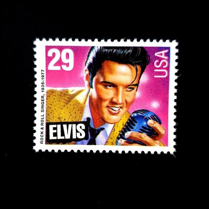 

BEST DEAL PRANGKO AMERIKA/ USA. ELVIS. ROCK & ROLL SINGER, 1935-1977. !