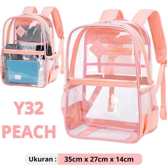 

Spesial Tas Sekolah Anak Tas Ransel Anak Tas Cewe Transparan Terbaru Pvc Bagpack Untuk Wanita Anti Lecet,Kedap Air- Banyak Saku Muat Barang Banyak Backpack Fashion Sekolah Y32