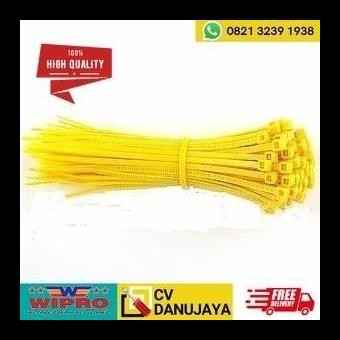 

BEST DEAL WIPRO KABEL TIES CABLE TIE 3.6 X 200MM (20CM) WARNA NEON YELLOW !!!!