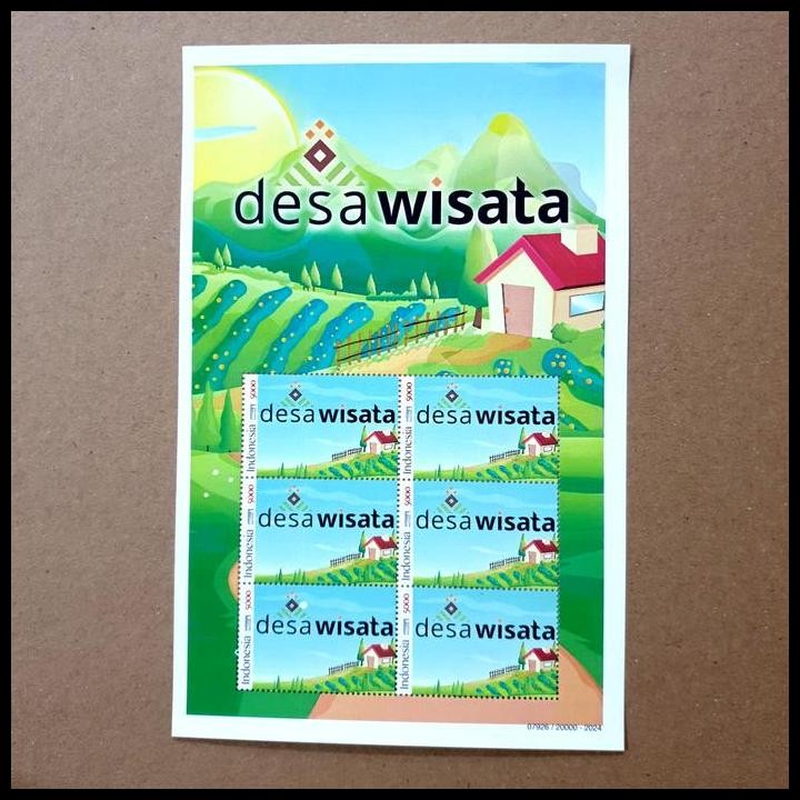 

GRATIS ONGKIR PRANGKO INDONESIA 2024. DESA WISATA. MINISHEET. PRANGKO PRISMA
