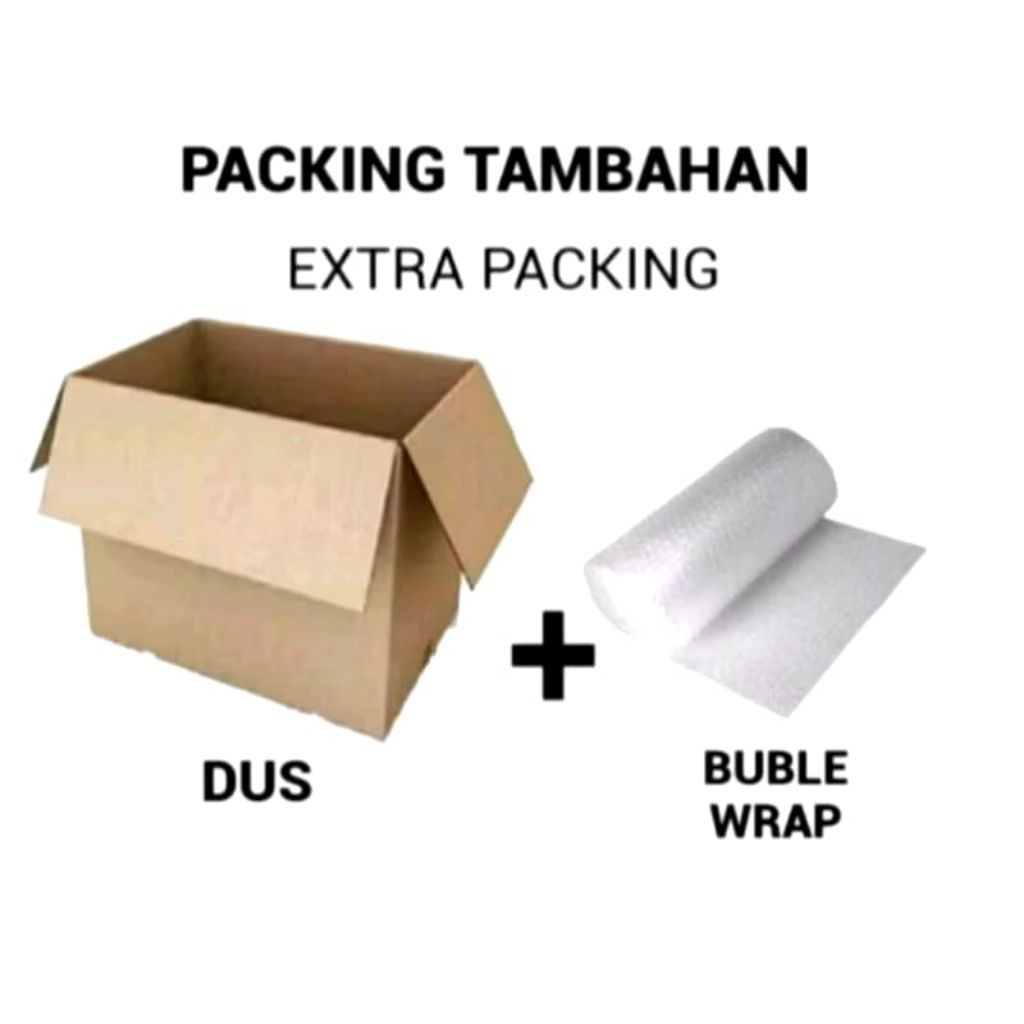 

tambahan packingan dus+buble warp