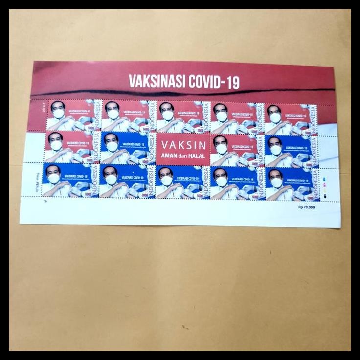 

TERMURAH PRANGKO INDONESIA. VAKSINASI COVID-19. FULLSHEET !!!