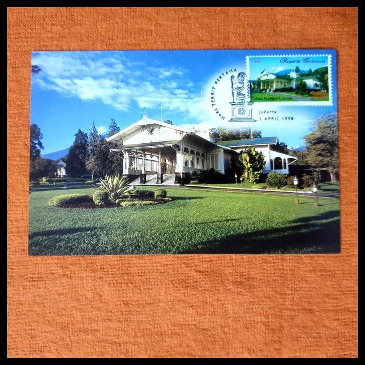 

HOT DEAL PRANGKO INDONESIA. ISTANA PRESIDEN CIPANAS. MAXICARD !!!