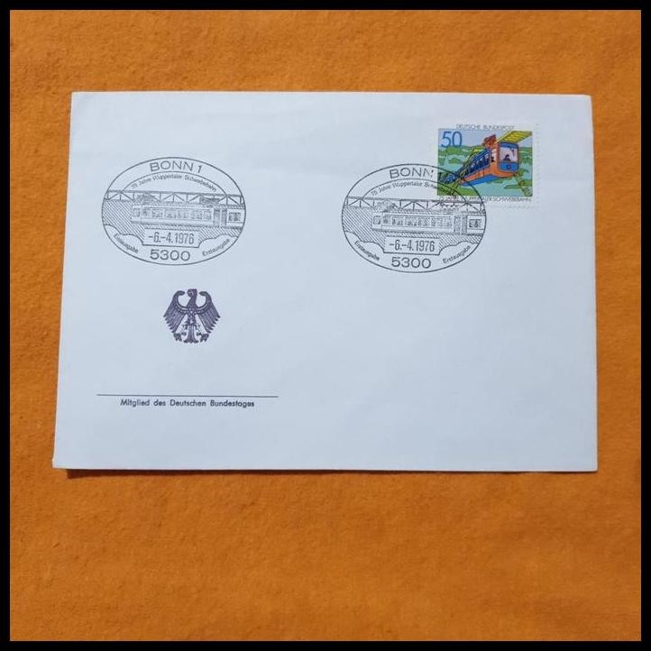 

GRATIS ONGKIR PRANGKO JERMAN. 75 JAHRE WUPPERTALER SCHWEBEBAHN ~ 75TH KERETA GANTUNG !!!!!