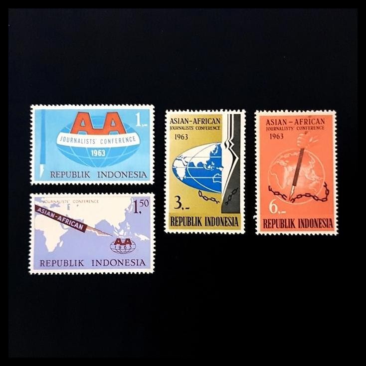 

DISKON PRANGKO INDONESIA. ASIAN - AFRICAN JOURNALIST CONFERENCE, BANDUNG 1963 !!!!