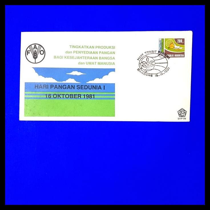 

HOT DEAL PRANGKO/PERANGKO INDONESIA. SHP HARI PANGAN SEDUNIA / FAO !!!