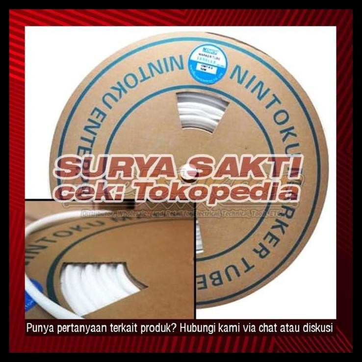 

HOT DEAL MARKER TUBE NINTOKU OMT 7.0 50MTR/ROLL PUTIH !!