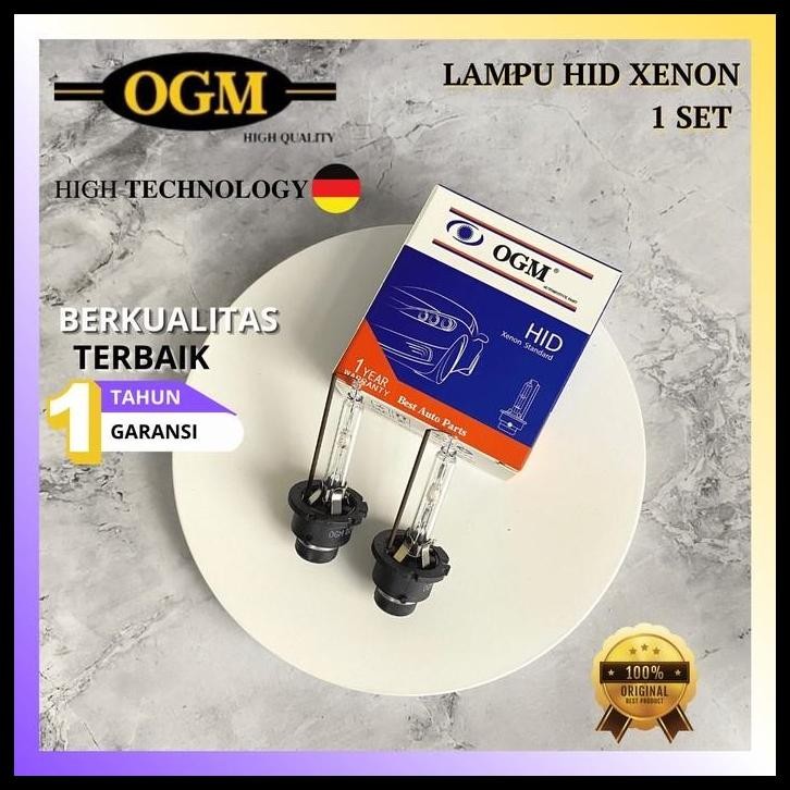 TERMURAH OGM BOHLAM LAMPU HID MOBIL SUZUKI GRAND VITARA HIGH PERFORMANCE D2S 