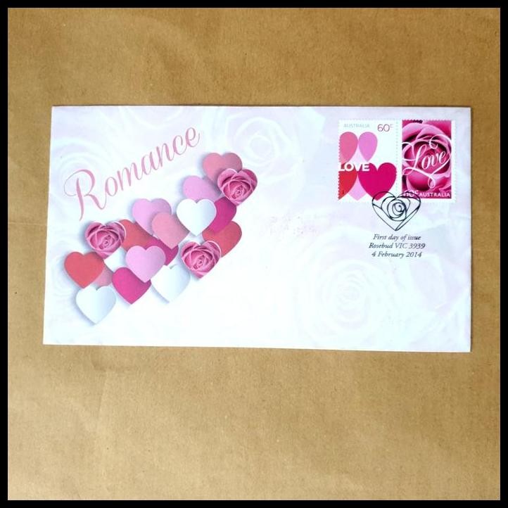 

HOT DEAL PRANGKO AUSTRALIA. FDC BUNGA MAWAR ~ ROSES, LOVE, ROMANCE !!!