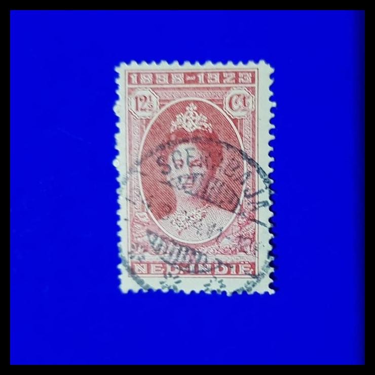 

BEST DEAL PRANGKO INDONESIA-NED INDIE. 25TH RATU WILHELMINA. CAP SOERABAJA 1924 !!