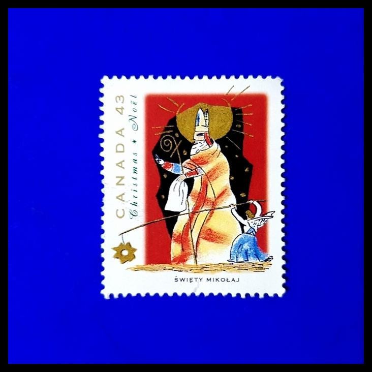 

DISKON PRANGKO NATAL/CHRISTMAS CANADA 1993. SWIETY MIKOLAJ