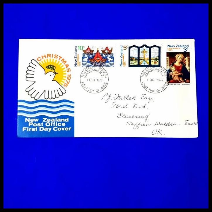

TERBARU PRANGKO NATAL/CHRISTMAS 1975. THE VIRGIN AND CHILD. FDC NEW ZEALAND !!!!!