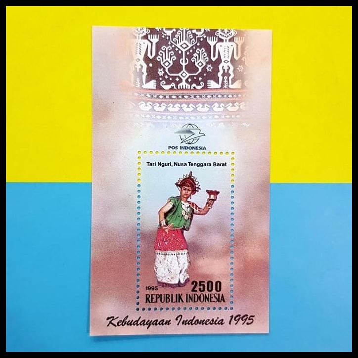 

BEST DEAL PERANGKO/PRANGKO INDONESIA 1995. SS TARI NGURI. NUSA TENGGARA BARAT !!!!!