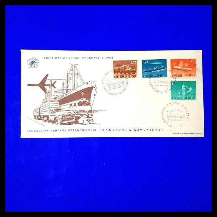 

TERMURAH PERANGKO/PRANGKO INDONESIA. 1964. SHP ALAT TRANSPORTASI & KOMUNIKASI !