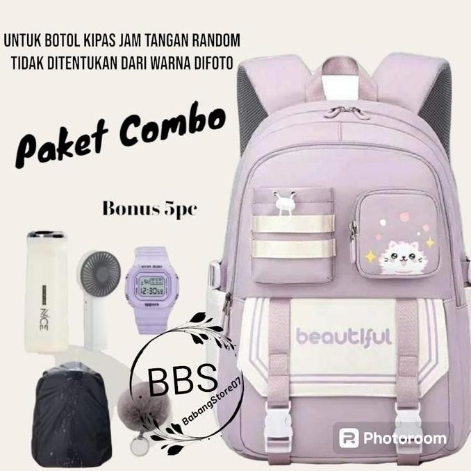 

Terjangkau Banyak Bonusnya Tas Sekolah Anak Perempuan Beuatyful Ransel Anak Model Terbaru Kapasitas Besar