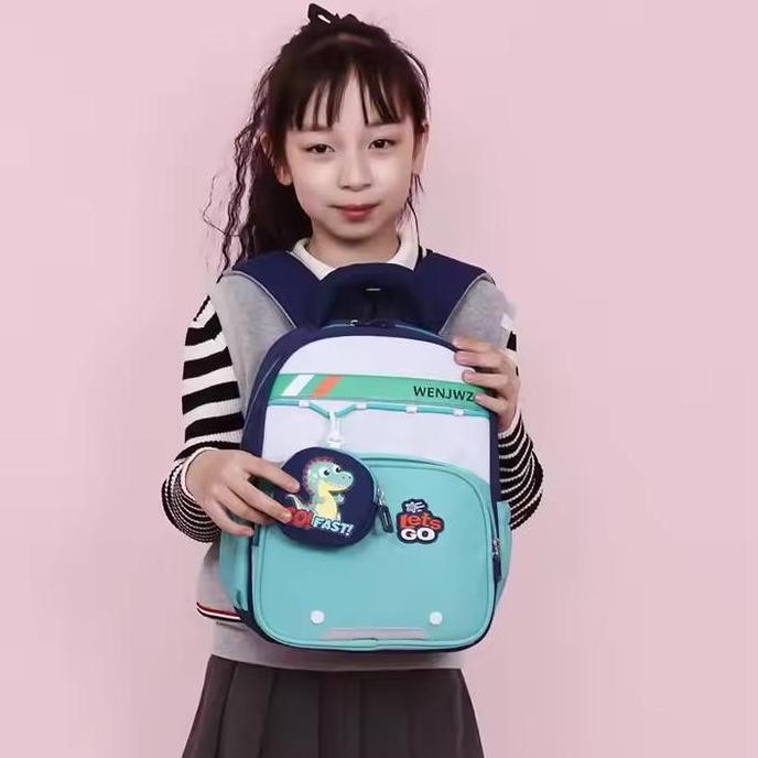 

Spesial [Ra.Id] Gogobag - Tas Ransel Tk Premium Impor Anti Air Motif Ultraman & Dinosaurus Free Pouch Bahan Premium