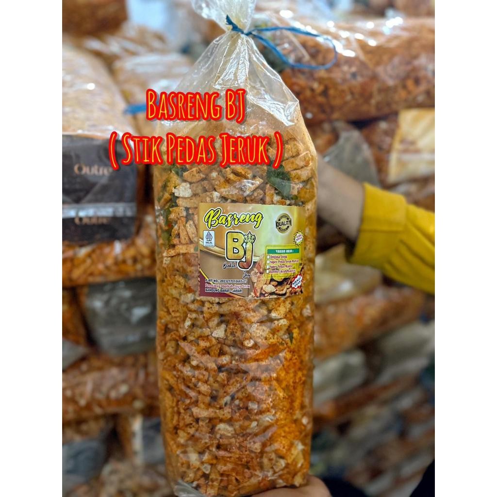 

Basreng Stik Pedas Daun Jeruk Bj By Berkah Jaya 2 Kg (1 Ball)
