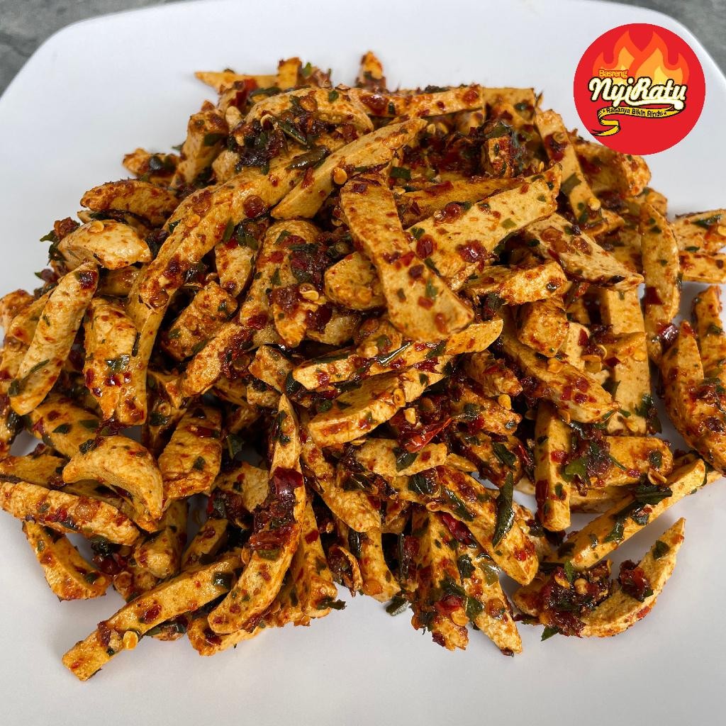 

Basreng Daun Jeruk 500 Gram Cikruh Bumbu Berlimpah Basreng Nyi Ratu Cemilan Kiloan Pedas