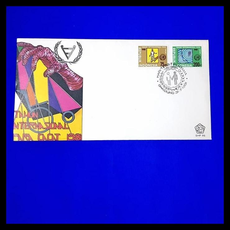 

TERMURAH PERANGKO/PRANGKO INDONESIA 1981. SHP TAHUN CACAT INTERNASIONAL !!!!!