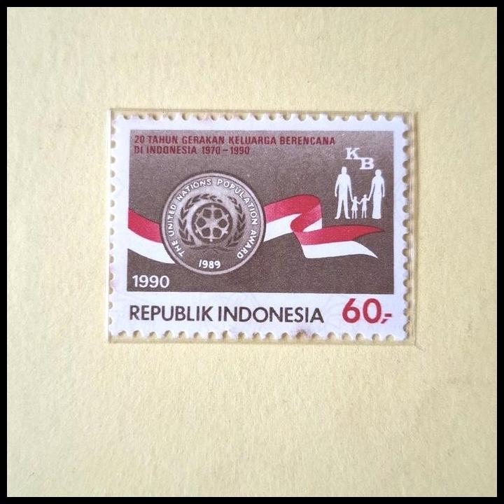

TERBARU PRANGKO INDONESIA 1990. 25 TH GERAKAN KELUARGA BERENCANA (KB) !!!!!!