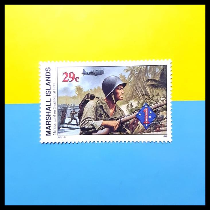 

TERMURAH PRANGKO PERANG DUNIA II. MARINES LAND ON GUADALCANAL 1942 !!!!!!