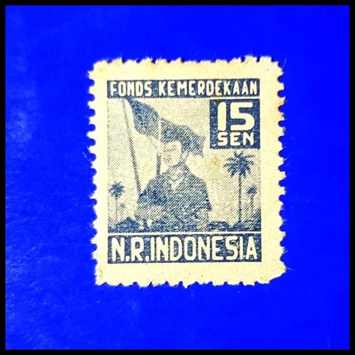 

TERMURAH PRANGKO/PERANGKO REVOLUSI 1946. S16A 15 SEN FONDS KEMERDEKAAN !!!!!!
