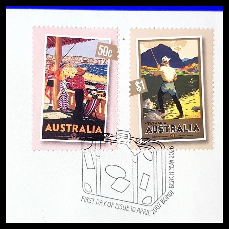 

TERBARU PERANGKO/PRANGKO AUSTRALIA. FDC NOSTALGIA TOURISM. HIGH VALUES !!!!