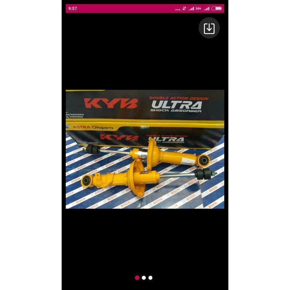 GRATIS ONGKIR SHOCK DEPAN INNOVA KAYABA ULTRA 1SET 
