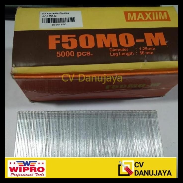 

GRATIS ONGKIR MATA STAPLES STEPLES STAPLER MAXIM F 50 MO M PAKU TEMBAK F50 !!!