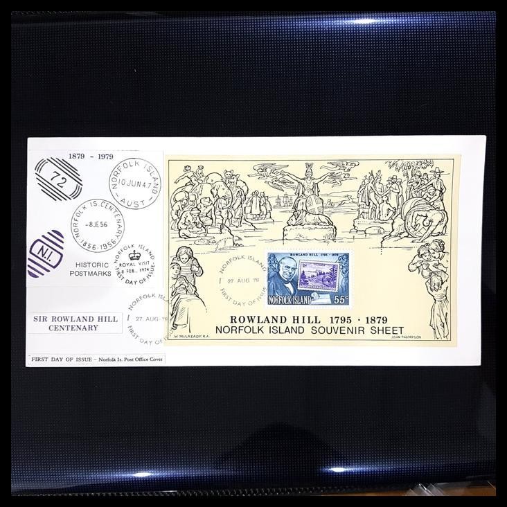 

BEST DEAL PRANGKO LUAR NEGERI. SHP SS. SIR ROWLAND HILL CENTENARY 1795-1879 !!