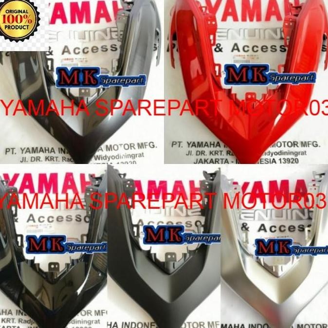 Dasi Tameng Depan Yamaha All New Aerox Connected Original - Hitam
