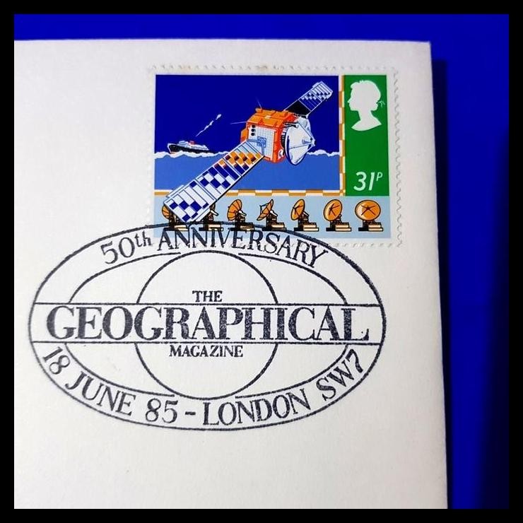 

TERBARU PRANGKO GREAT BRITAIN/INGGRIS. SILK COVER. RADAR ~ SATELLITE SAFETY !!!!!!