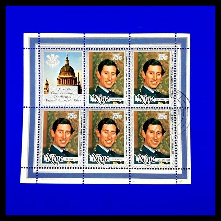 

DISKON PERANGKO/PRANGKO COMMEMORATING BIRTH PRINCE WILLIAM OF WALES DARI NIUE !!!!!!