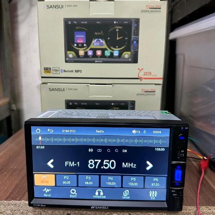 Deckless Sansui Sa 5202I Zeta/Doubledin Sansui Mp5/Sansui 5202I 7"/Deckless Sansui Carplay Car