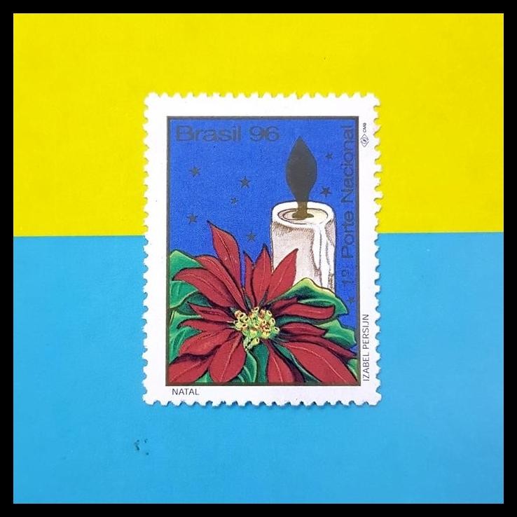 

HOT DEAL PERANGKO/PRANGKO TEMA NATAL/CHRISTMAS 1996 DARI BRASIL. MNH !