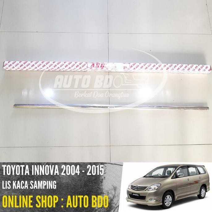 Lis Kaca Samping Innova 2004-2015 Chrome