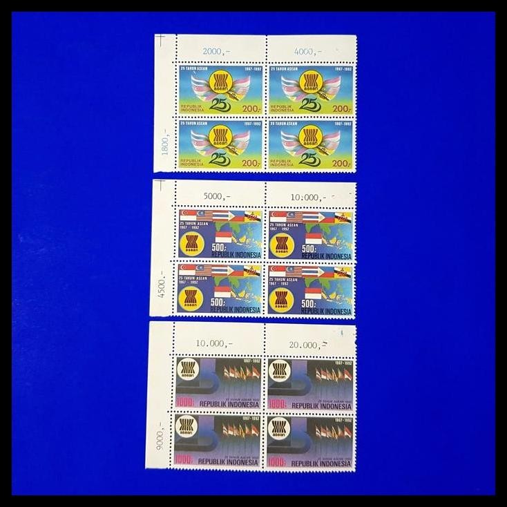 

GRATIS ONGKIR PRANGKO INDONESIA 1992. 25 TAHUN ASEAN. B-4. KATALOG RP 100.000,- !!!