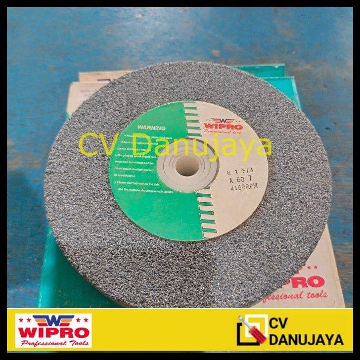 DISKON BATU GERINDA GURINDA DUDUK 6" 6 INCHI 6 INCH A60 A 60 #60 GRIT GRADE 60 WIPRO